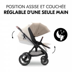 Poussette duo comfort n care air set mocha Hauck