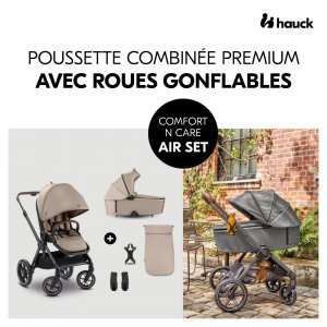 Poussette duo comfort n care air set mocha Hauck