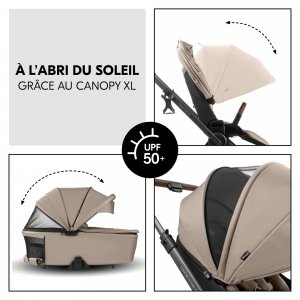 Poussette duo comfort n care air set mocha Hauck