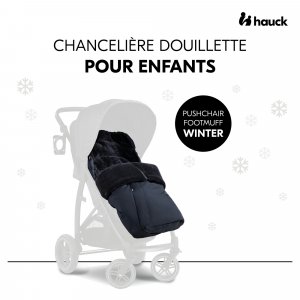Chancelière hiver universelle black Hauck