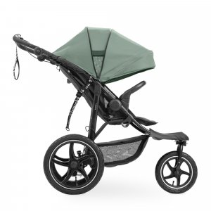 Poussette 3 roues runner 3 jungle green Hauck