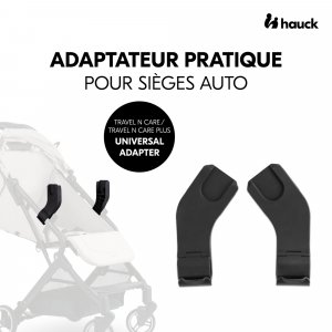 Adaptateurs pour poussette travel n care / plus black Hauck