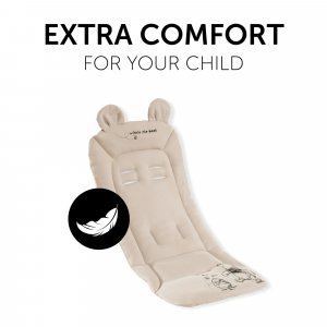 Assise de poussette universelle winnie l'ourson beige Hauck