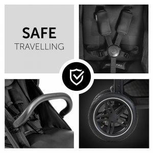 Poussette rapid 4d air olive Hauck