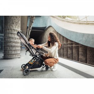 Poussette compacte travel n care beige Hauck