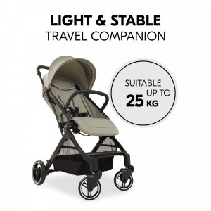 Poussette compacte travel n care plus olive green Hauck