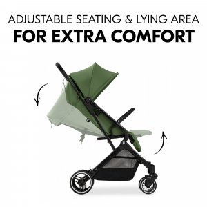 Poussette compacte travel n care plus green Hauck