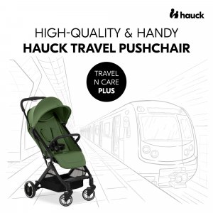 Poussette compacte travel n care plus green Hauck