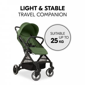 Poussette compacte travel n care plus green Hauck