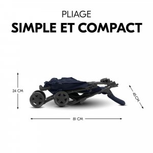 Poussette sport dark blue Hauck