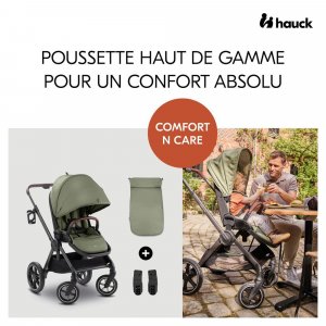 Poussette comfort n care olive Hauck