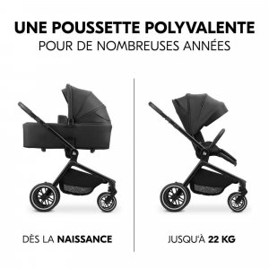 Poussette duo move n care black Hauck