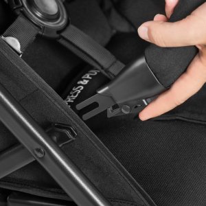 Poussette rapid 3r black Hauck