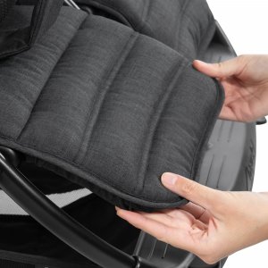 Poussette double uptown duo melange black Hauck