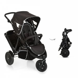 Poussette double freerider sh12 black Hauck