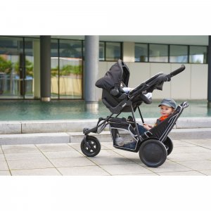 Poussette double freerider sh12 black Hauck
