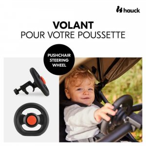 Accessoire poussette pushchair steering wheel Hauck