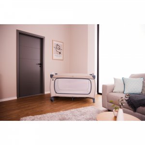 Lit parapluie 3 en 1 sleep n play plus dusty-blue Hauck