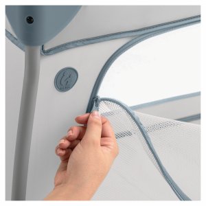 Lit parapluie 3 en 1 sleep n play plus dusty-blue Hauck