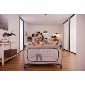 Lit parapluie 3 en 1 sleep n play go plus dusty-cork Hauck