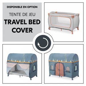 Lit parapluie 3 en 1 sleep n play go plus dusty-cork Hauck