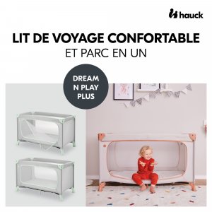 Lit parapluie dream and play plus dusty-mint Hauck
