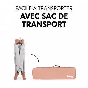 Lit parapluie dream and play plus dusty-cork Hauck