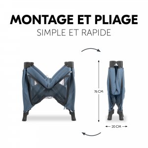 Lit parapluie parc pliant sleep n play sq set Hauck