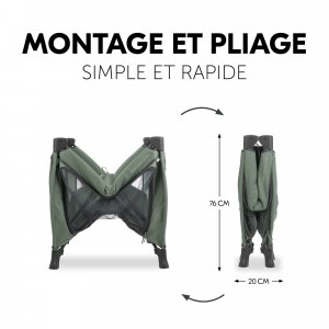 Lit parapluie parc pliant sleep n play sq set Hauck