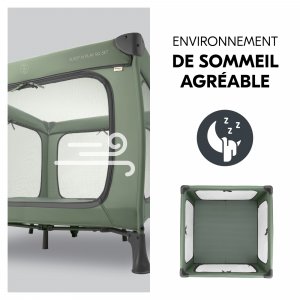 Lit parapluie parc pliant sleep n play sq set Hauck