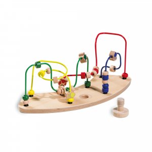 Jeux pour plateau de chaise haute en bois play moving Hauck