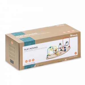 Jeux pour plateau de chaise haute en bois play moving Hauck