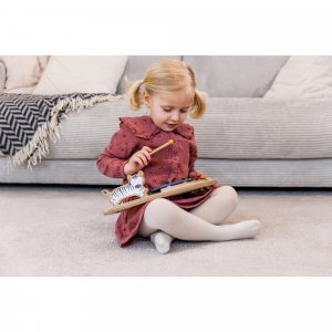 Jeux pour plateau de chaise haute en bois play music Hauck