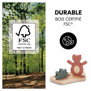 Jeux de plateau pour chaise haute en bois play shaking s Hauck