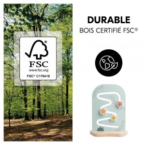 Jeux de plateau pour chaise haute en bois arketa play planting s Hauck