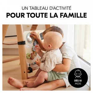 Tableau d'activité pour chaise haute play board Hauck