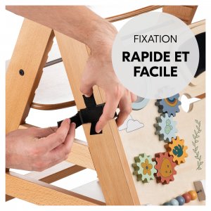 Tableau d'activité pour chaise haute play board Hauck
