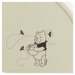 Set de table pour tablette de chaise haute mat pooh dusty beige Hauck
