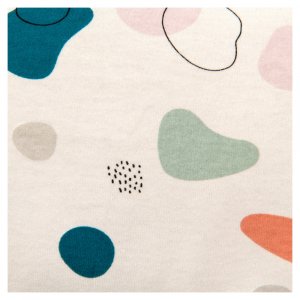 Chaise haute évolutive arketa bois naturel oak + coussin select jersey beige Hauck