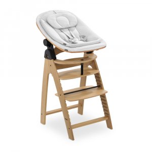 Chaise haute évolutive arketa bois naturel oak Hauck