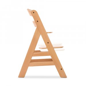 Chaise haute évolutive alpha naturel + newborn set pre grey Hauck