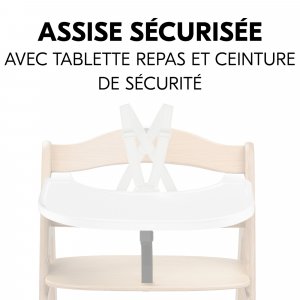 Plateau pour chaise haute en bois arketa click tray Hauck