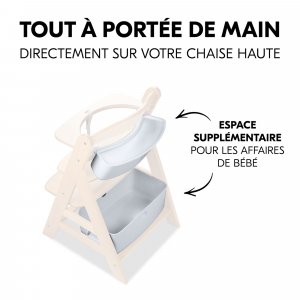 Boîtes de rangement pour chaise haute alpha+ Hauck