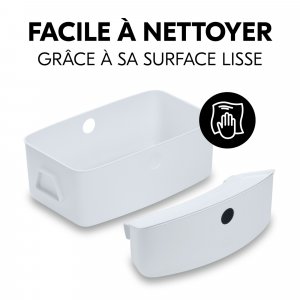 Boîtes de rangement pour chaise haute alpha+ Hauck