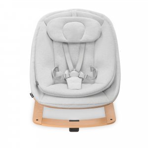 Transat bébé pour chaise haute arketa bouncer eco light-grey Hauck