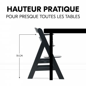 Chaise haute alpha+ Hauck