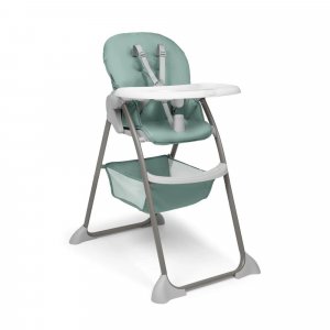 Chaise haute pliable compacte n fold dusty-mint Hauck