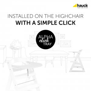 Tablette alpha click white Hauck