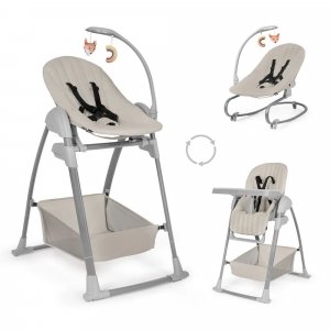 Chaise haute sit n relax 3in1 beige Hauck