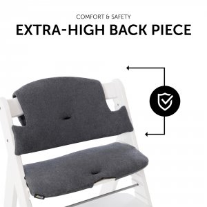 Coussin de chaise haute select jersey charcoal Hauck